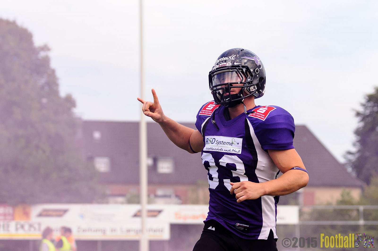 Langenfeld Longhorns vs. Aachen Vampires - 23.08.2015 RL NRW: Langenfeld Longhorns vs. Aachen Vampires (20:14)