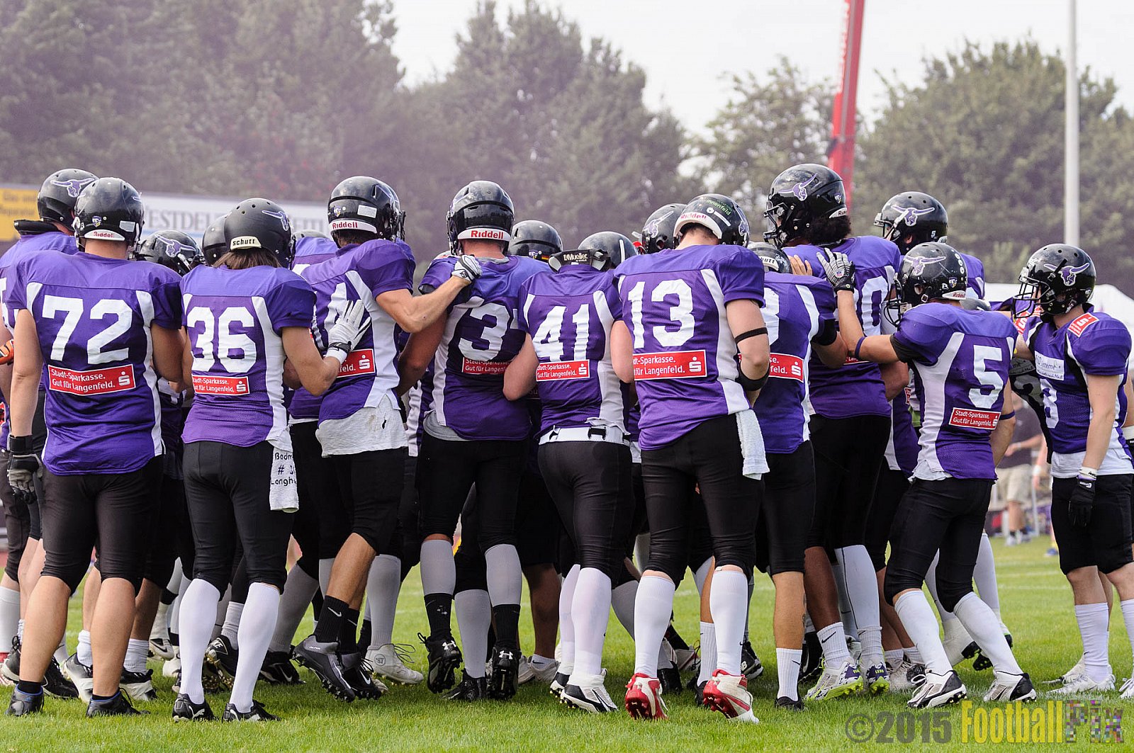 Langenfeld Longhorns vs. Aachen Vampires - 23.08.2015 RL NRW: Langenfeld Longhorns vs. Aachen Vampires (20:14)