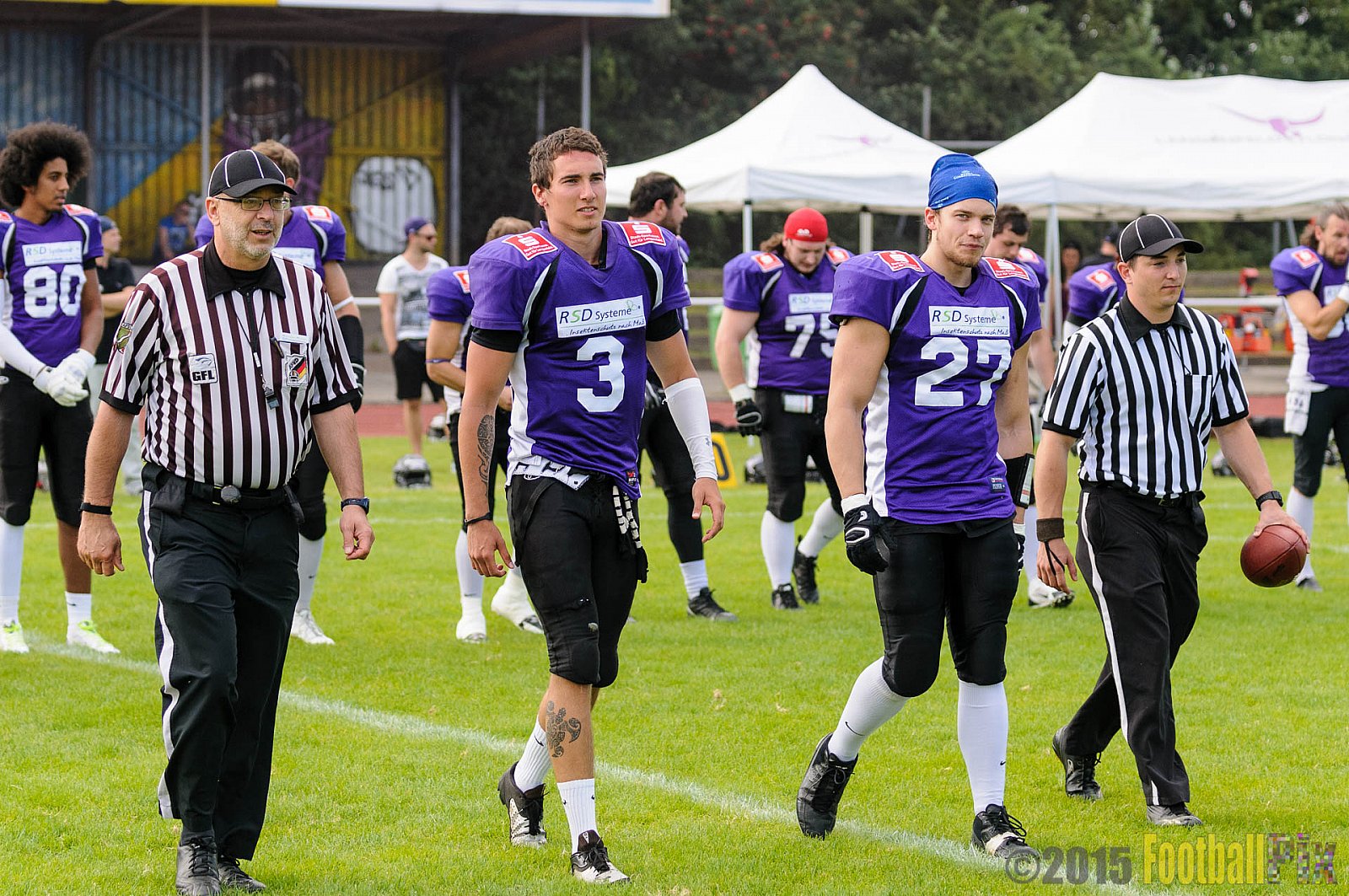 Langenfeld Longhorns vs. Aachen Vampires - 23.08.2015 RL NRW: Langenfeld Longhorns vs. Aachen Vampires (20:14)
