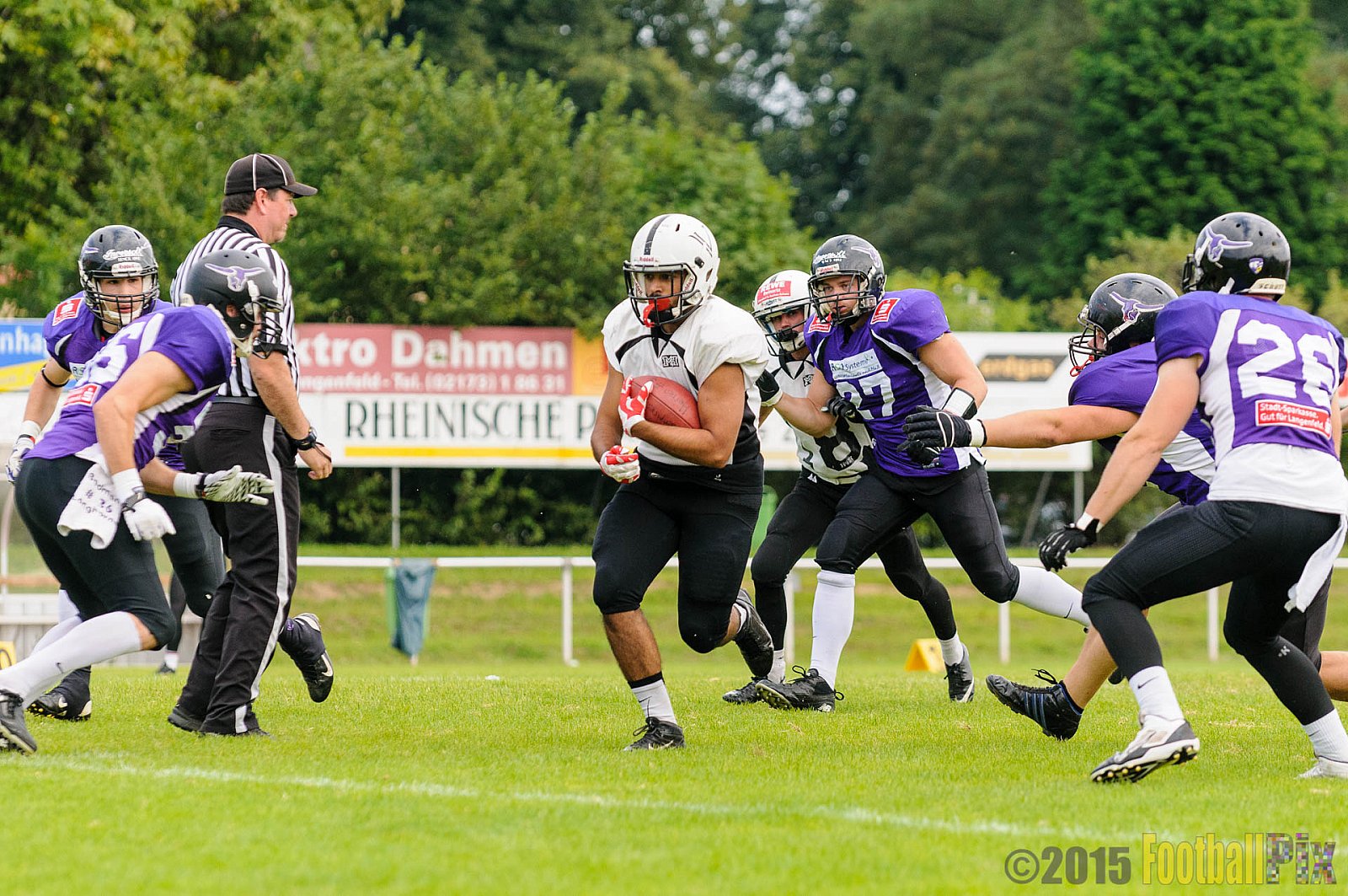 Langenfeld Longhorns vs. Aachen Vampires - 23.08.2015 RL NRW: Langenfeld Longhorns vs. Aachen Vampires (20:14)