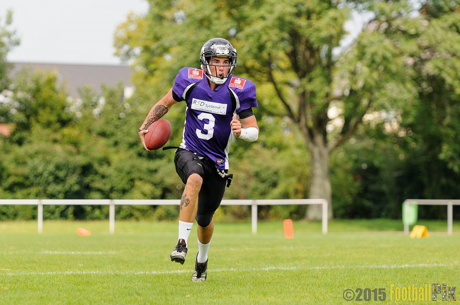 Langenfeld Longhorns vs. Aachen Vampires - 23.08.2015 RL NRW: Langenfeld Longhorns vs. Aachen Vampires (20:14)