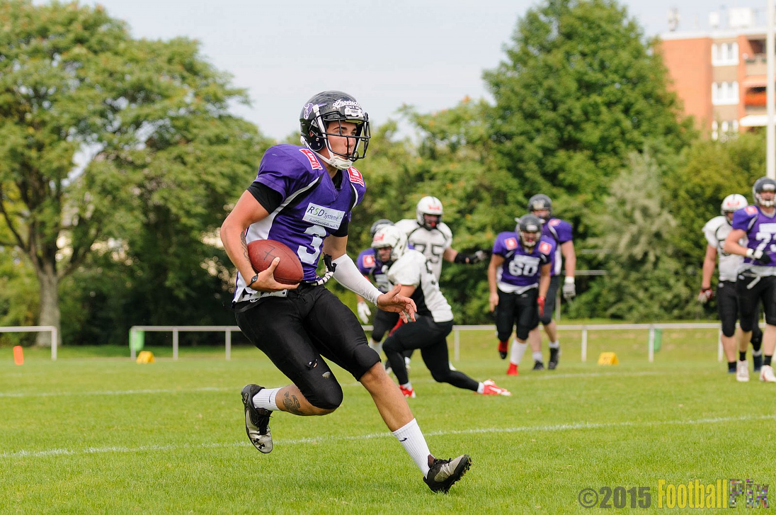 Langenfeld Longhorns vs. Aachen Vampires - 23.08.2015 RL NRW: Langenfeld Longhorns vs. Aachen Vampires (20:14)