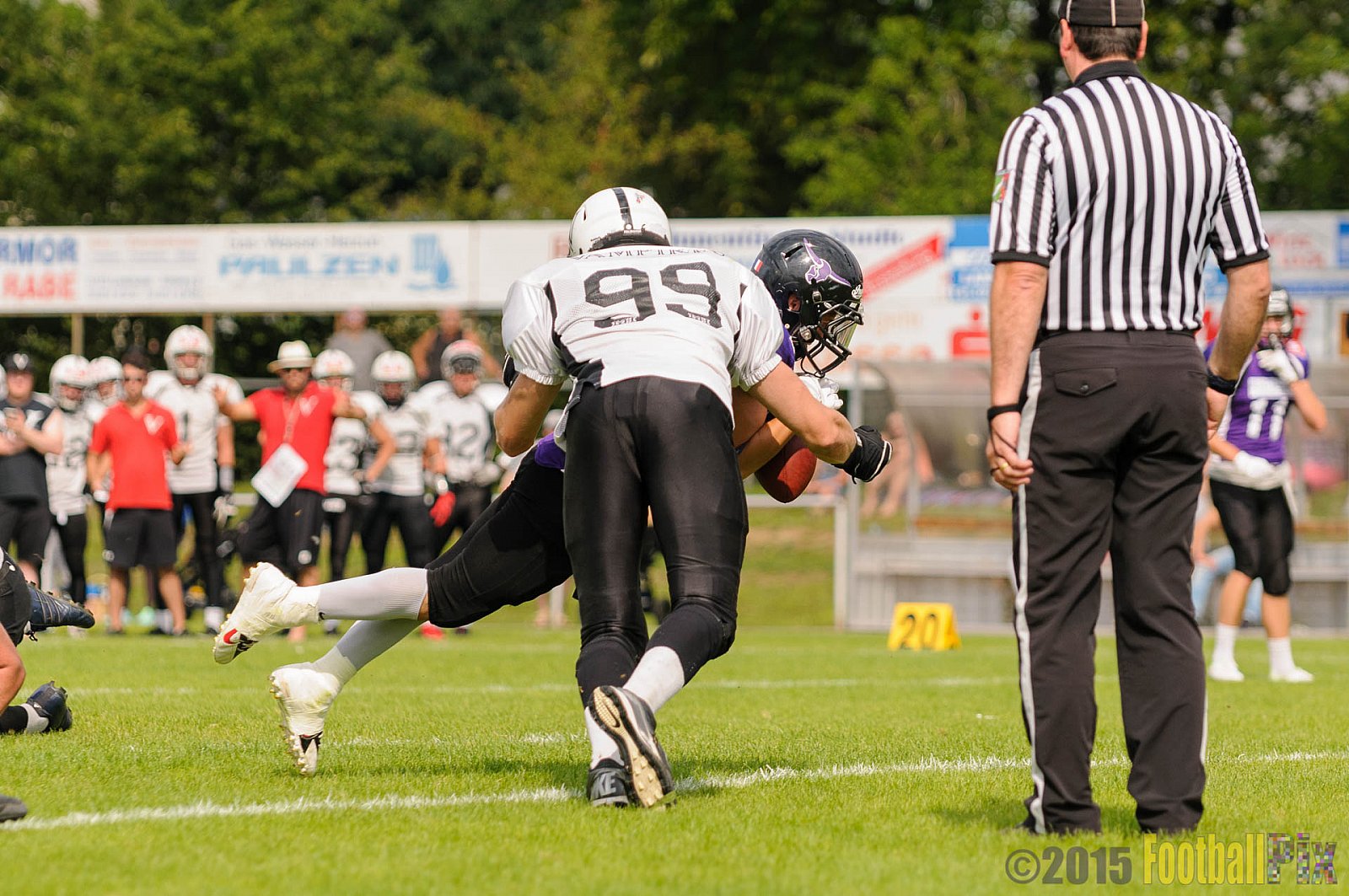 Langenfeld Longhorns vs. Aachen Vampires - 23.08.2015 RL NRW: Langenfeld Longhorns vs. Aachen Vampires (20:14)