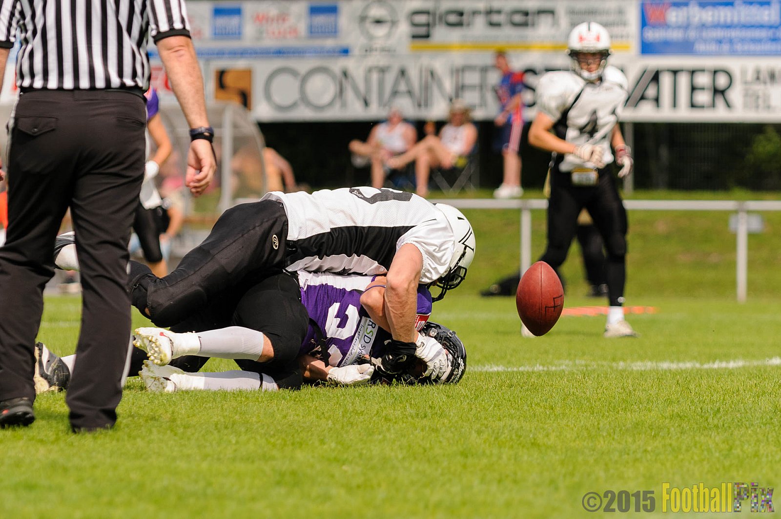 Langenfeld Longhorns vs. Aachen Vampires - 23.08.2015 RL NRW: Langenfeld Longhorns vs. Aachen Vampires (20:14)