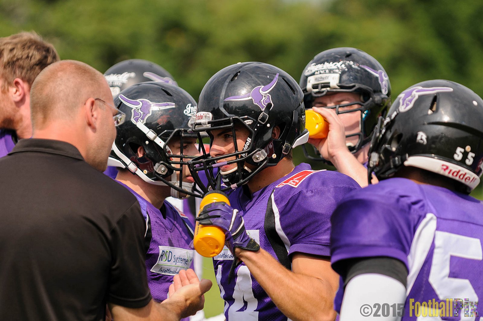 Langenfeld Longhorns vs. Aachen Vampires - 23.08.2015 RL NRW: Langenfeld Longhorns vs. Aachen Vampires (20:14)