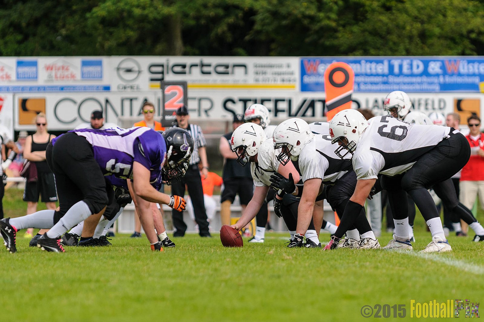 Langenfeld Longhorns vs. Aachen Vampires - 23.08.2015 RL NRW: Langenfeld Longhorns vs. Aachen Vampires (20:14)