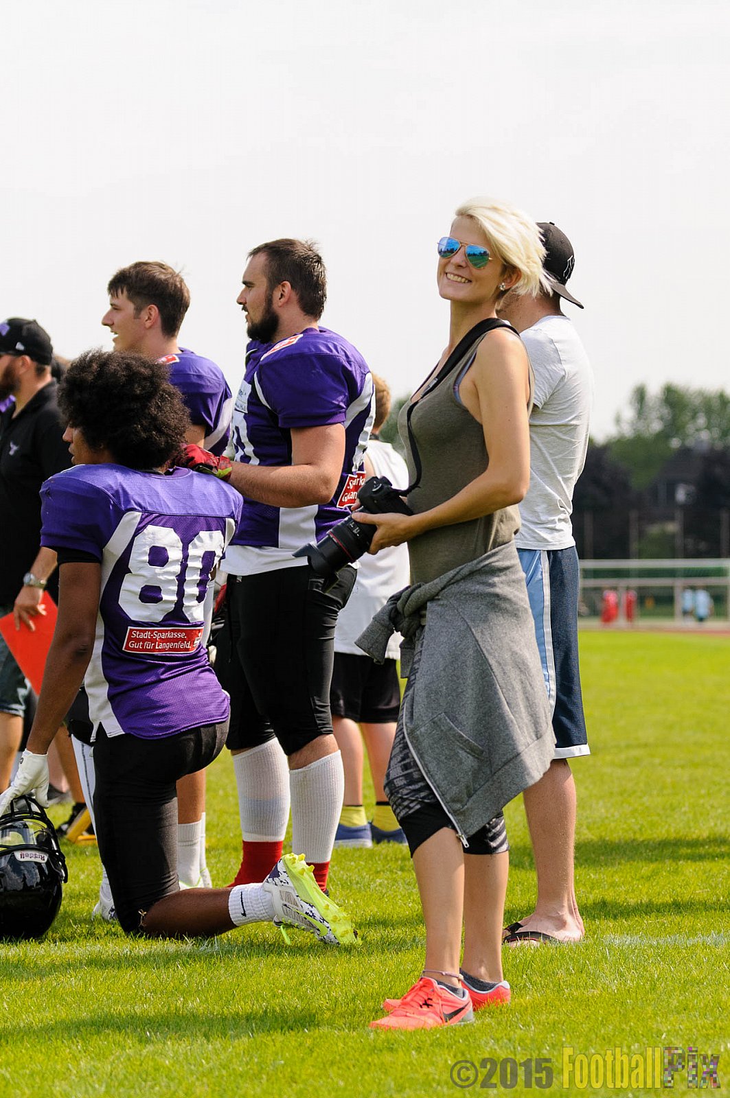 Langenfeld Longhorns vs. Aachen Vampires - 23.08.2015 RL NRW: Langenfeld Longhorns vs. Aachen Vampires (20:14)