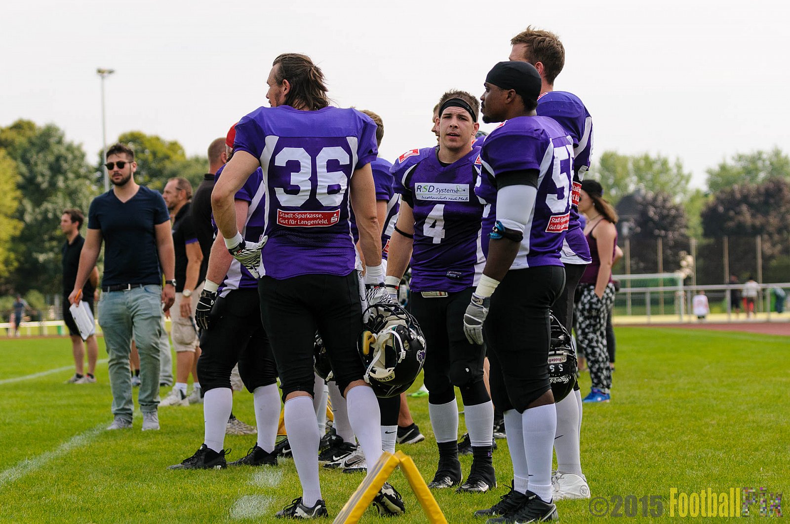 Langenfeld Longhorns vs. Aachen Vampires - 23.08.2015 RL NRW: Langenfeld Longhorns vs. Aachen Vampires (20:14)