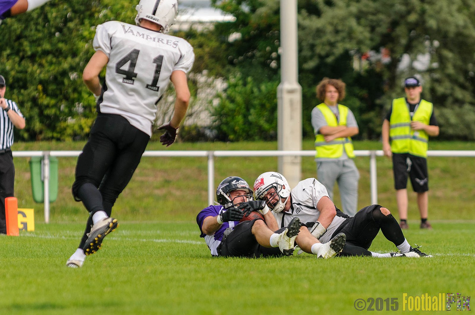 Langenfeld Longhorns vs. Aachen Vampires - 23.08.2015 RL NRW: Langenfeld Longhorns vs. Aachen Vampires (20:14)