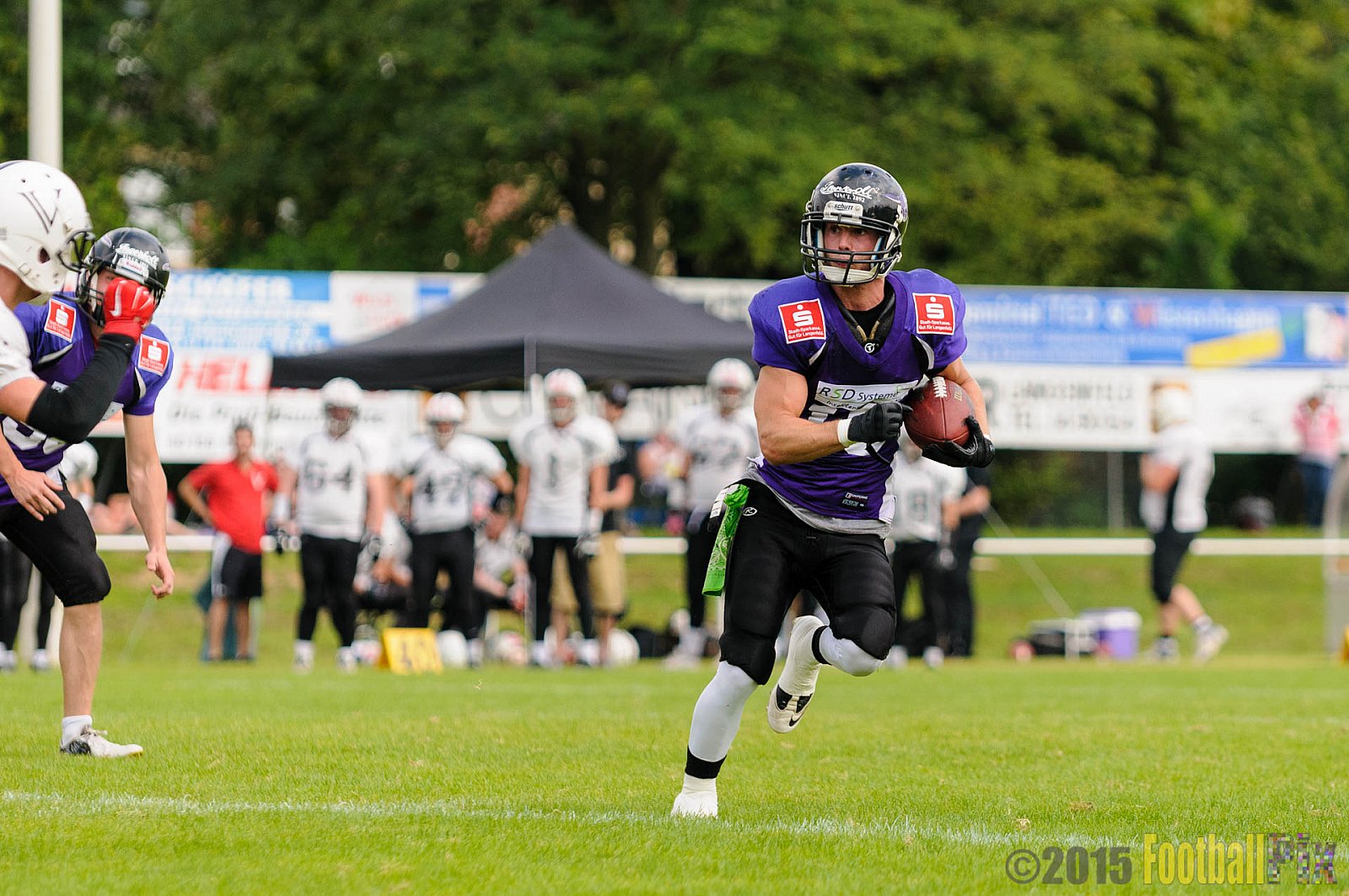 Langenfeld Longhorns vs. Aachen Vampires - 23.08.2015 RL NRW: Langenfeld Longhorns vs. Aachen Vampires (20:14)