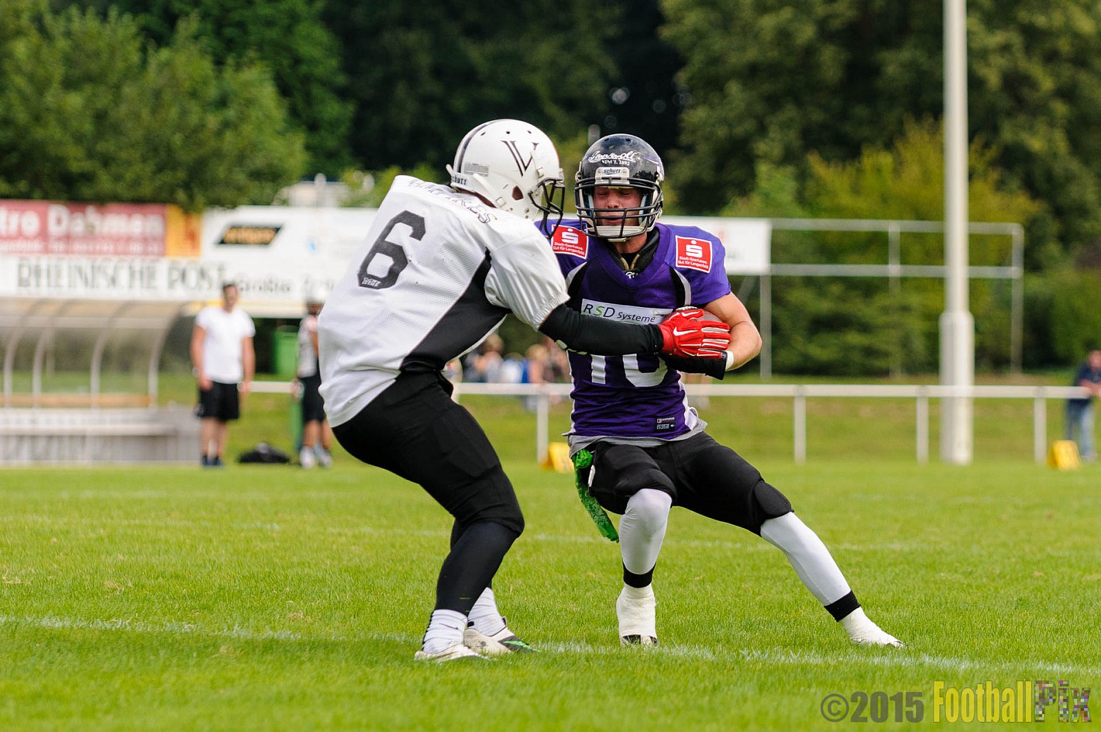 Langenfeld Longhorns vs. Aachen Vampires - 23.08.2015 RL NRW: Langenfeld Longhorns vs. Aachen Vampires (20:14)