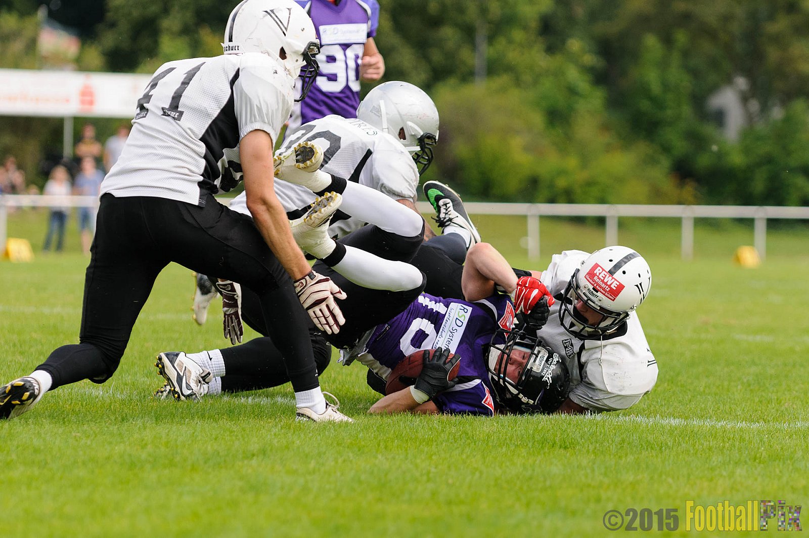 Langenfeld Longhorns vs. Aachen Vampires - 23.08.2015 RL NRW: Langenfeld Longhorns vs. Aachen Vampires (20:14)