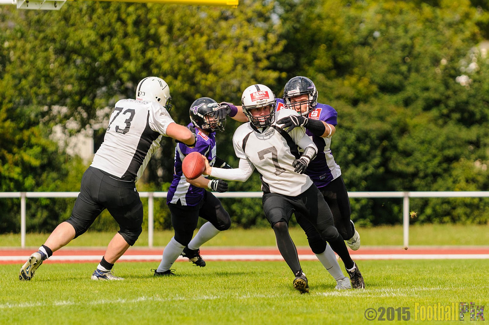 Langenfeld Longhorns vs. Aachen Vampires - 23.08.2015 RL NRW: Langenfeld Longhorns vs. Aachen Vampires (20:14)