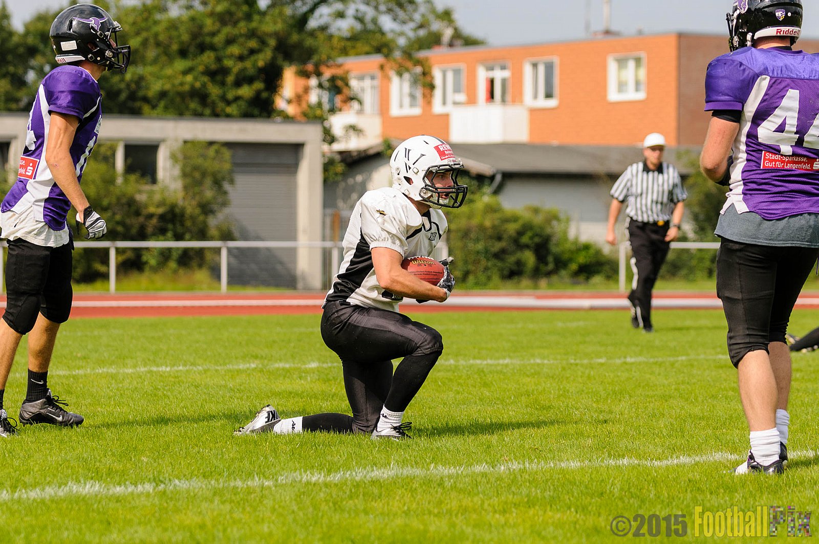 Langenfeld Longhorns vs. Aachen Vampires - 23.08.2015 RL NRW: Langenfeld Longhorns vs. Aachen Vampires (20:14)