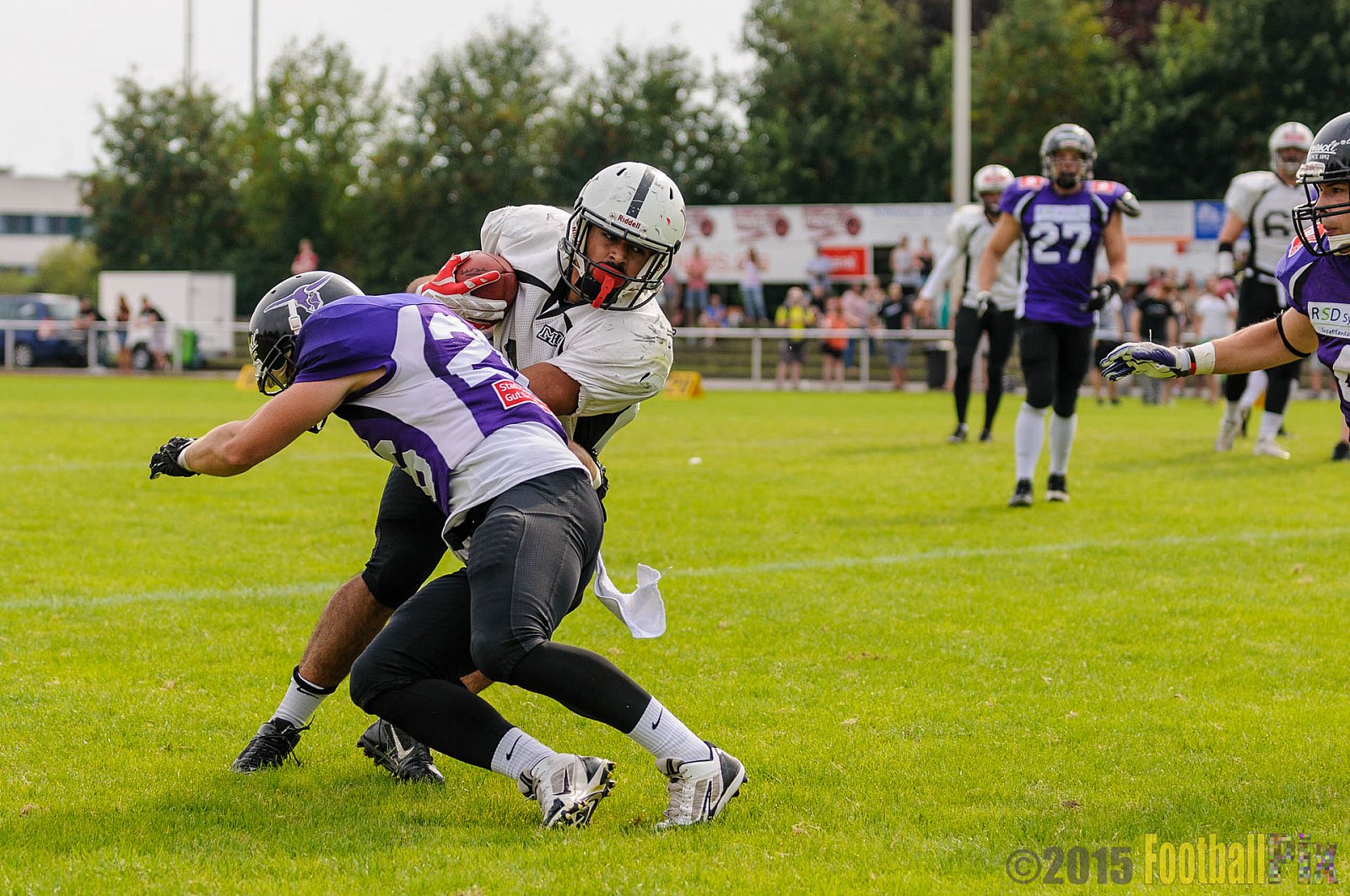 Langenfeld Longhorns vs. Aachen Vampires - 23.08.2015 RL NRW: Langenfeld Longhorns vs. Aachen Vampires (20:14)