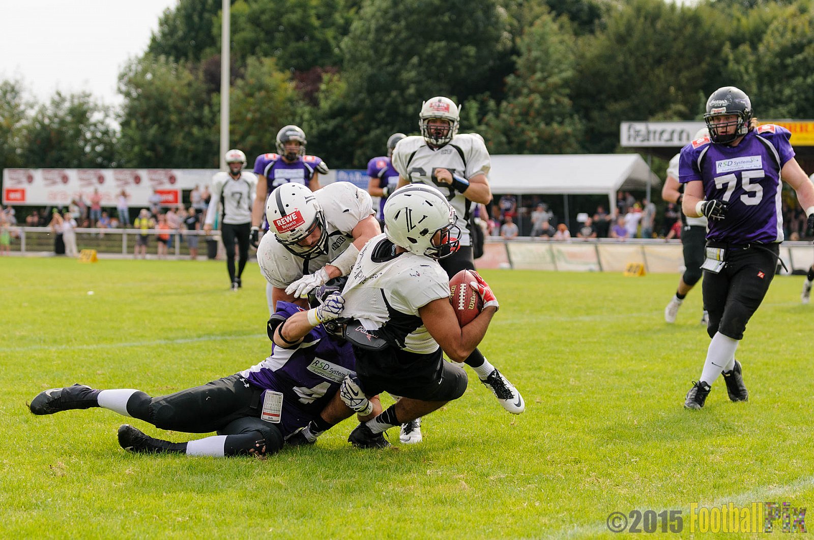 Langenfeld Longhorns vs. Aachen Vampires - 23.08.2015 RL NRW: Langenfeld Longhorns vs. Aachen Vampires (20:14)