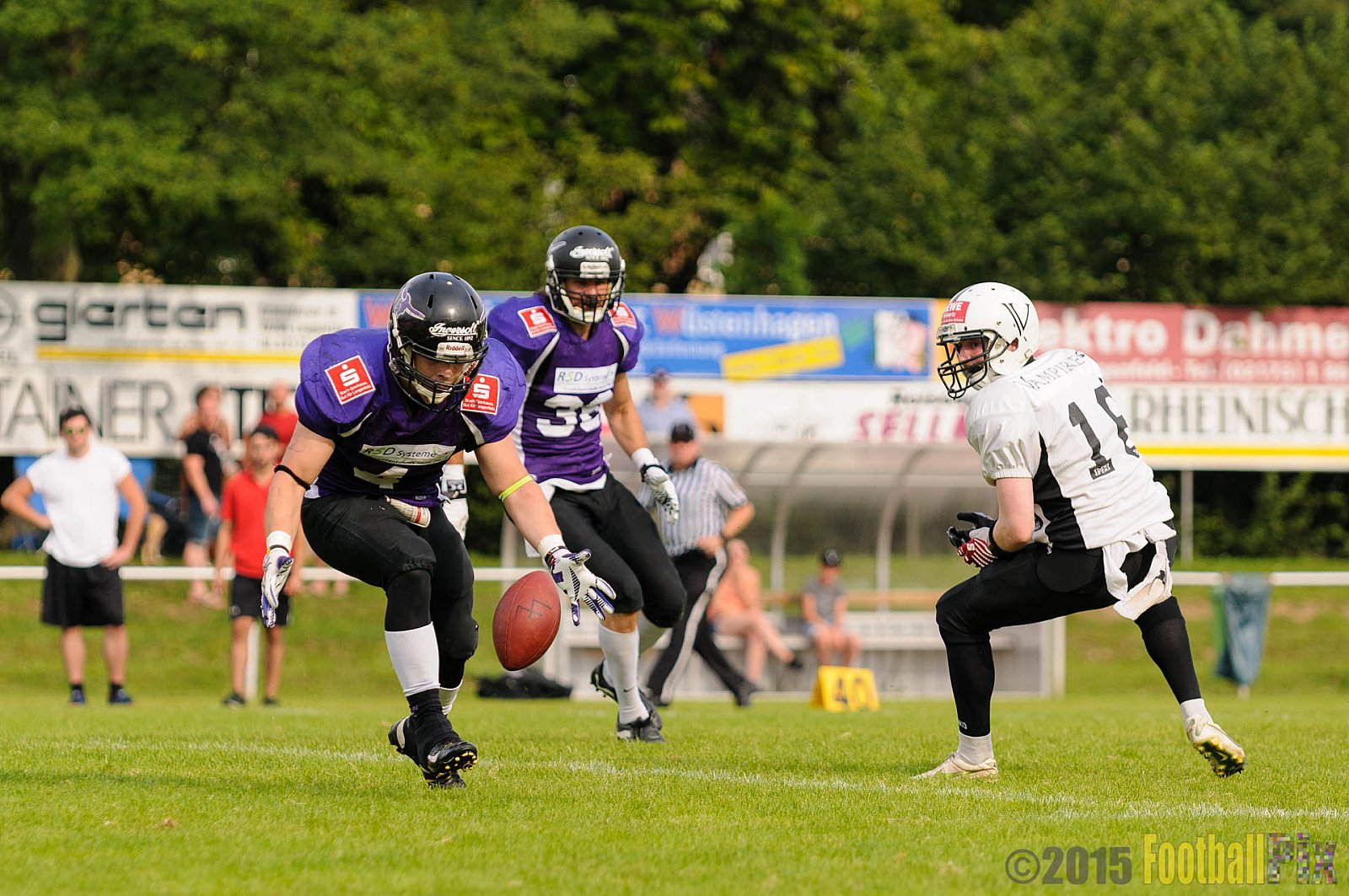Langenfeld Longhorns vs. Aachen Vampires - 23.08.2015 RL NRW: Langenfeld Longhorns vs. Aachen Vampires (20:14)