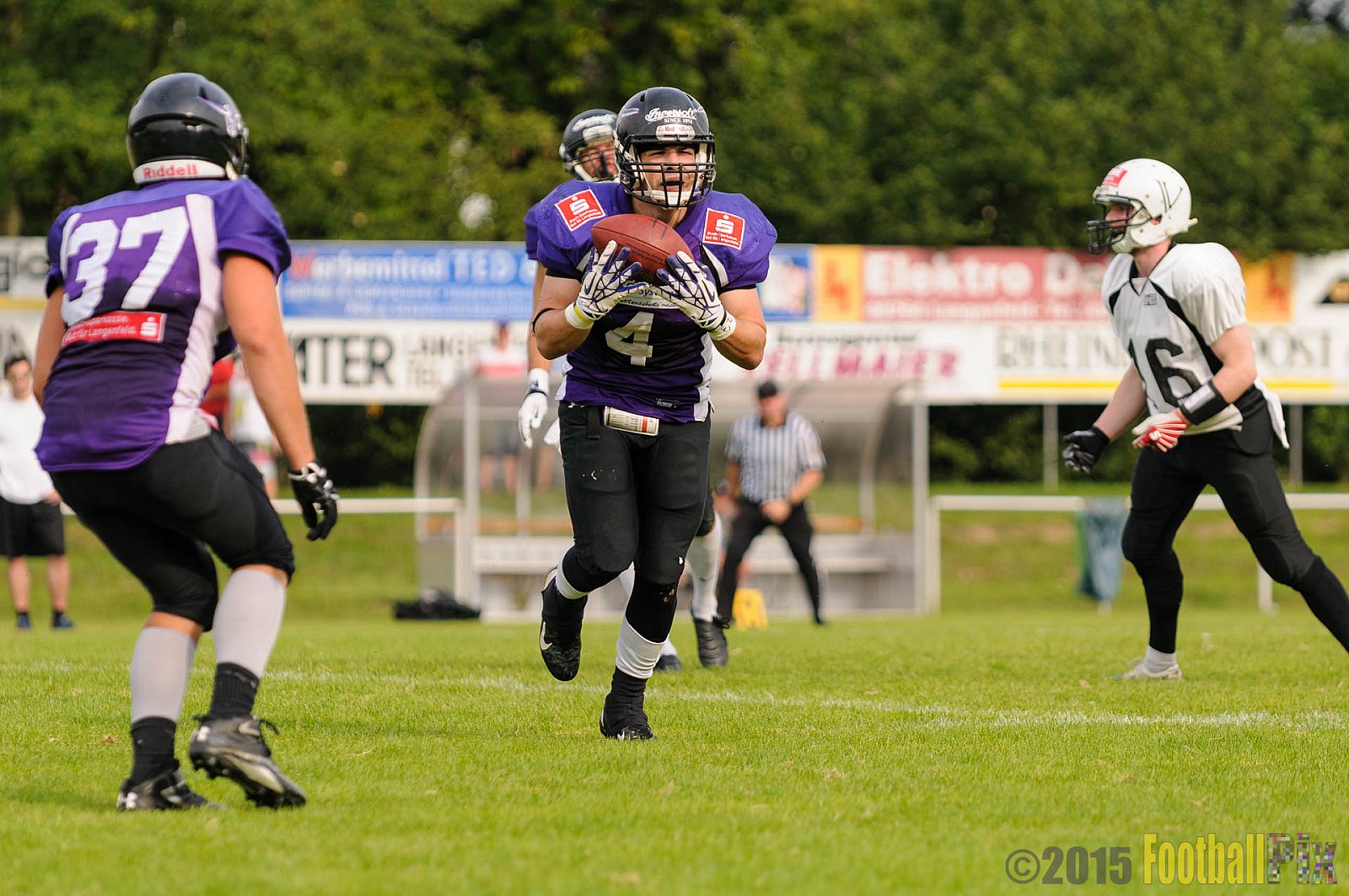 Langenfeld Longhorns vs. Aachen Vampires - 23.08.2015 RL NRW: Langenfeld Longhorns vs. Aachen Vampires (20:14)