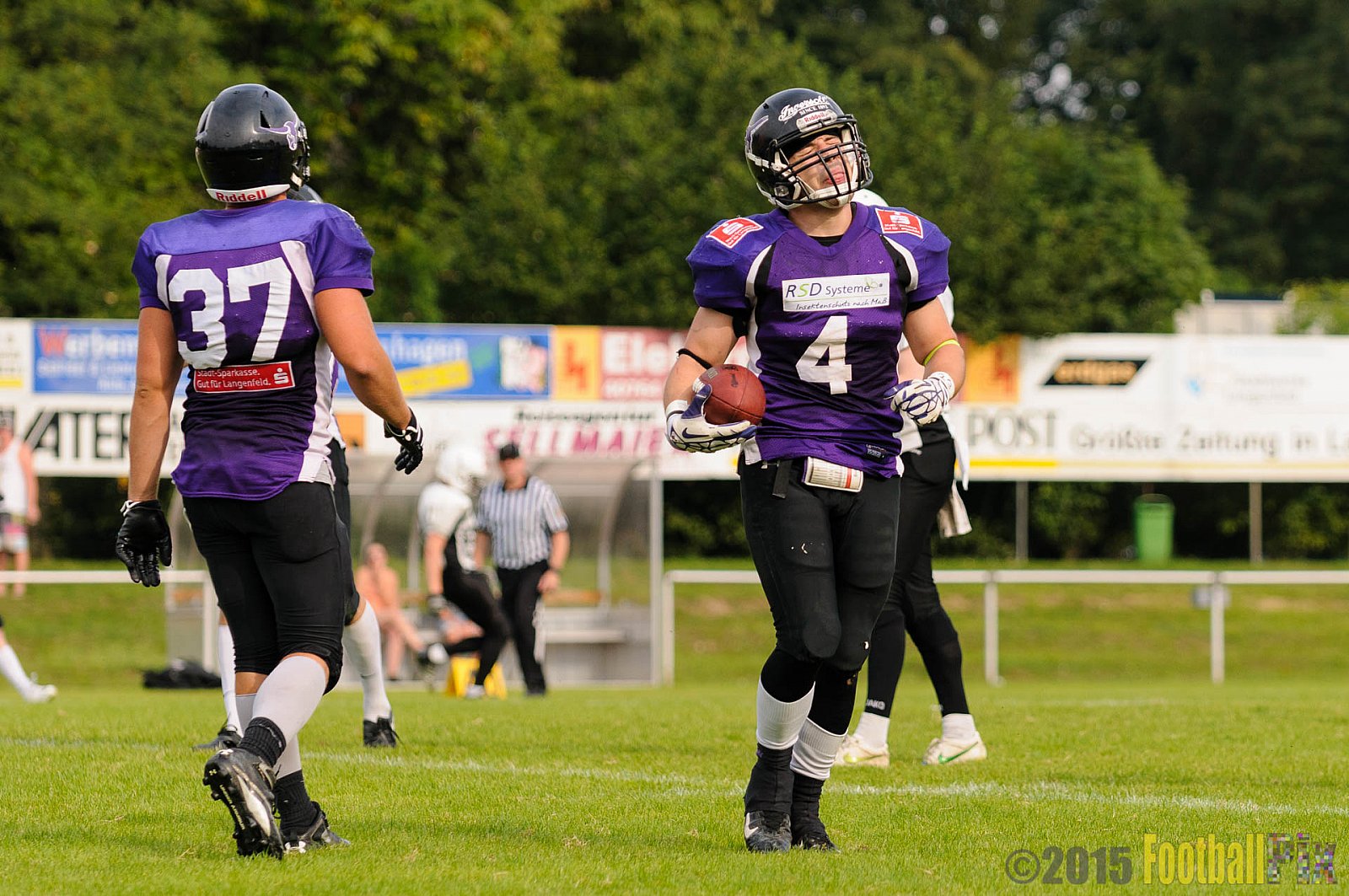 Langenfeld Longhorns vs. Aachen Vampires - 23.08.2015 RL NRW: Langenfeld Longhorns vs. Aachen Vampires (20:14)