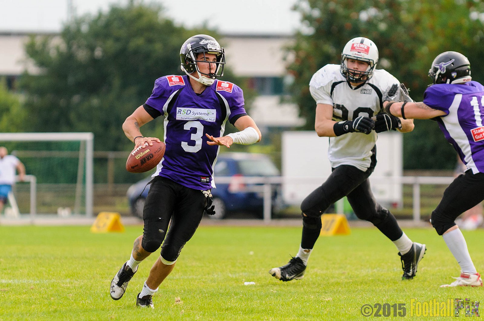 Langenfeld Longhorns vs. Aachen Vampires - 23.08.2015 RL NRW: Langenfeld Longhorns vs. Aachen Vampires (20:14)