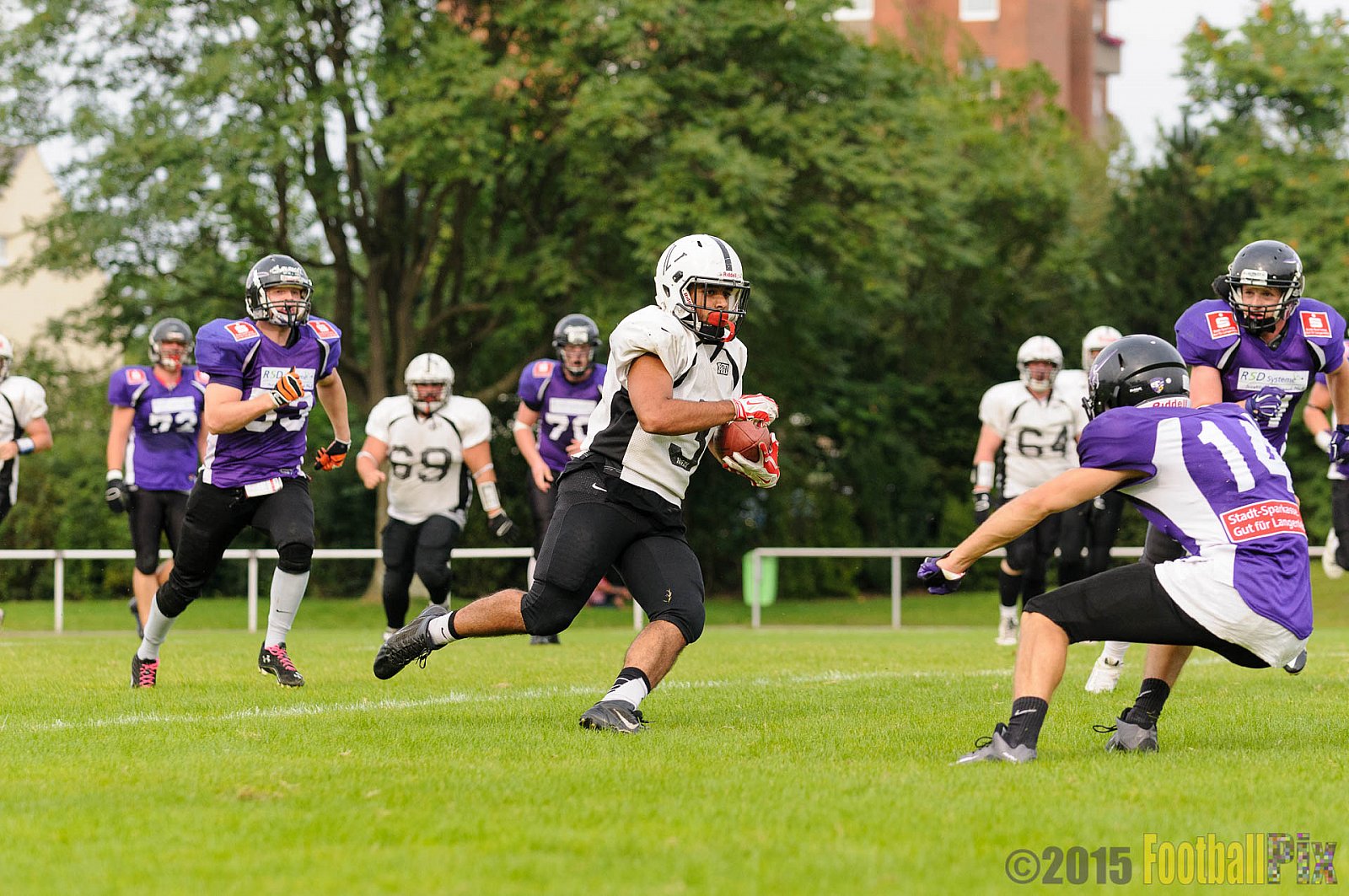 Langenfeld Longhorns vs. Aachen Vampires - 23.08.2015 RL NRW: Langenfeld Longhorns vs. Aachen Vampires (20:14)