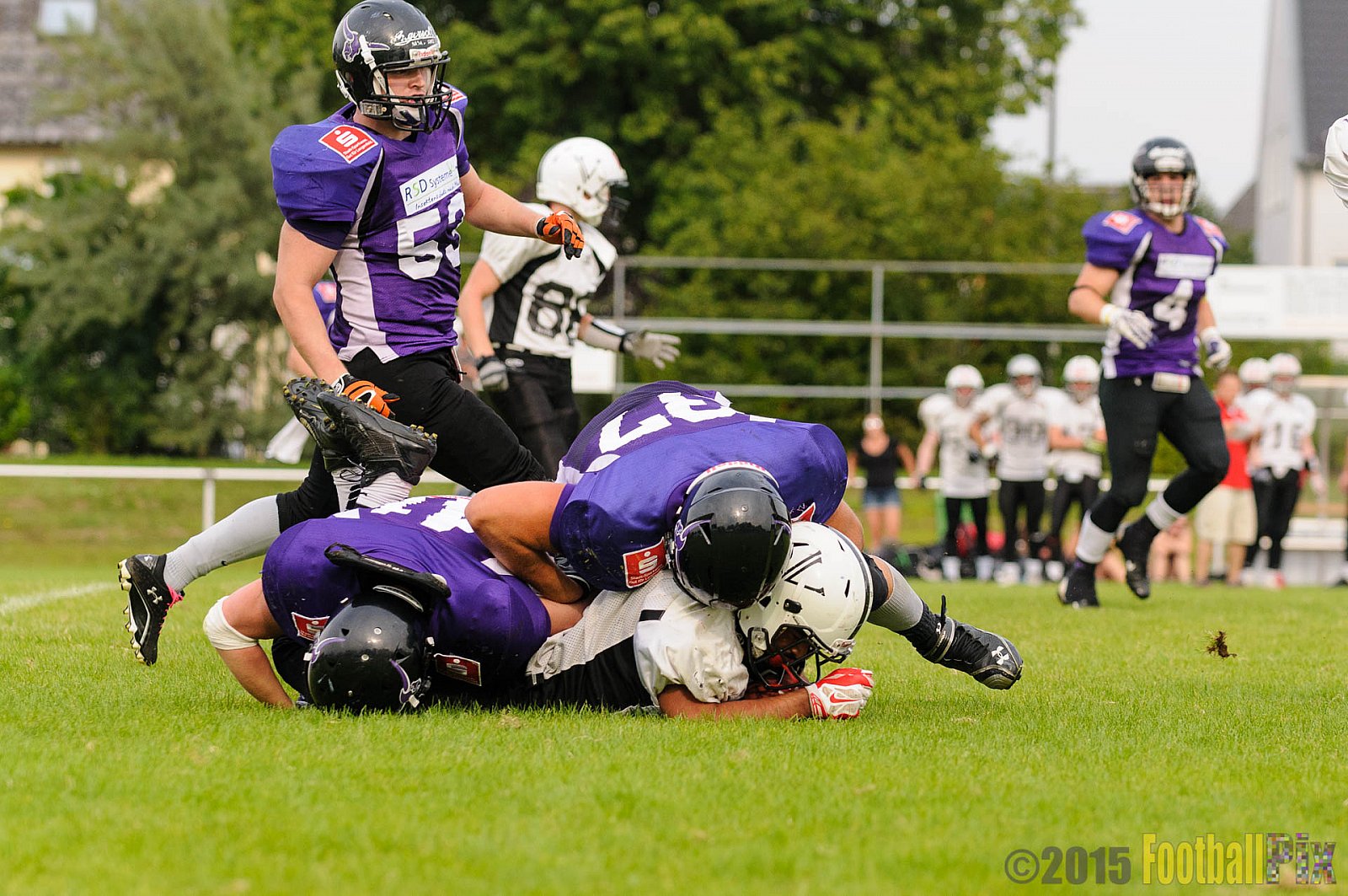Langenfeld Longhorns vs. Aachen Vampires - 23.08.2015 RL NRW: Langenfeld Longhorns vs. Aachen Vampires (20:14)