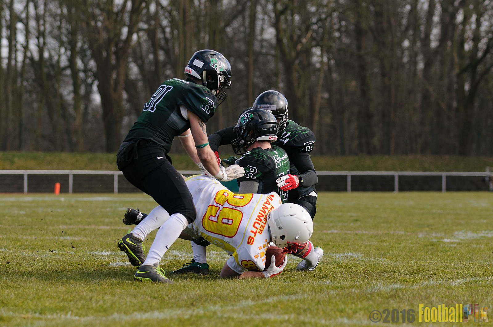Pre-Season Game Rheine Raptors vs. Münster Mammuts  - 13.03.2016 Pre-Season Game: Rheine Raptors vs. Münster Mammuts (0:14)