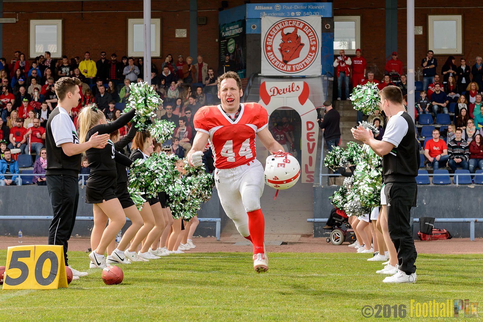 Pre-Season Game Gelsenkirchen Devils vs. Trier Stampers - 02.04.2016 Pre-Season Game: Gelsenkirchen Devils vs. Trier Stampers (34:6)