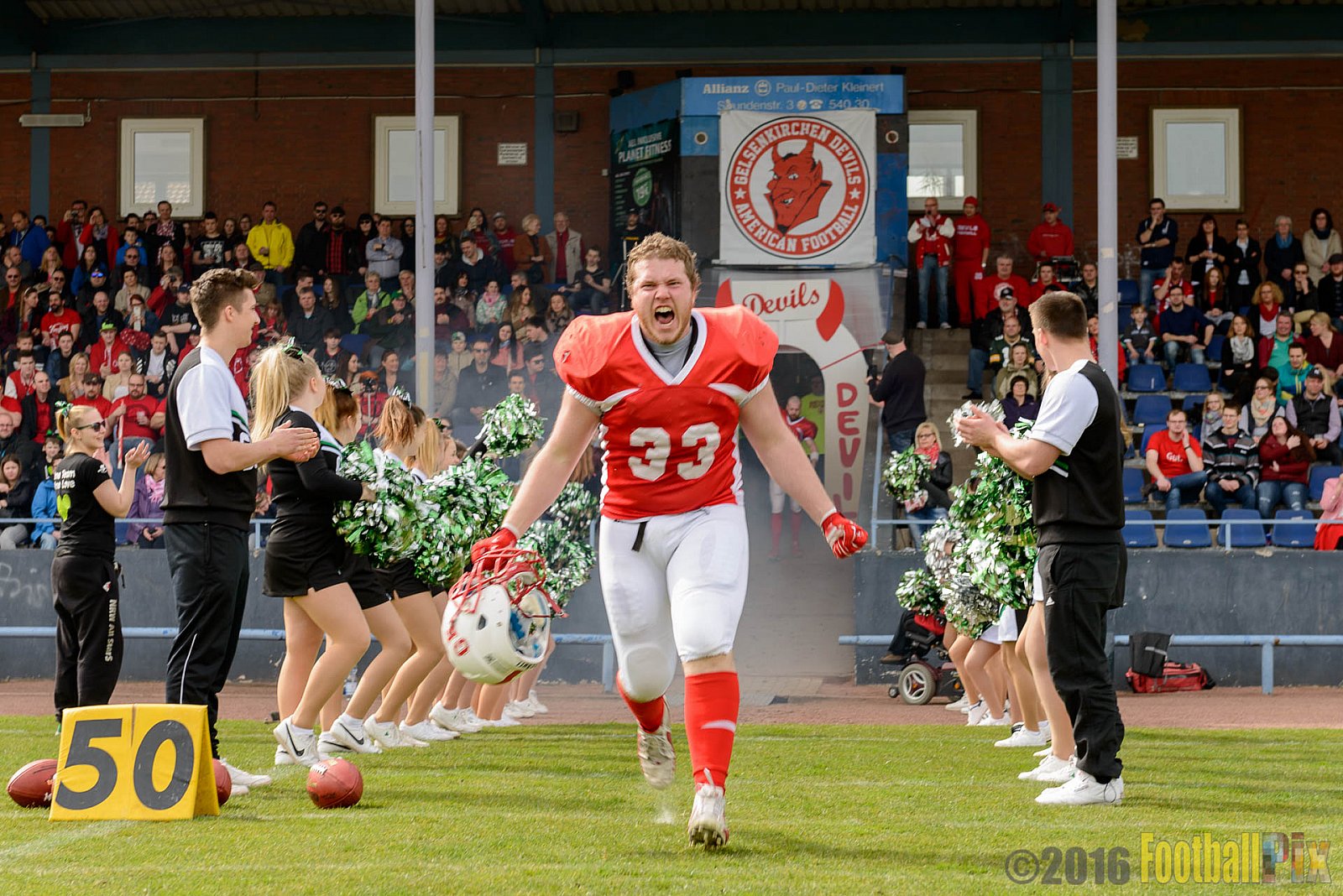 Pre-Season Game Gelsenkirchen Devils vs. Trier Stampers - 02.04.2016 Pre-Season Game: Gelsenkirchen Devils vs. Trier Stampers (34:6)