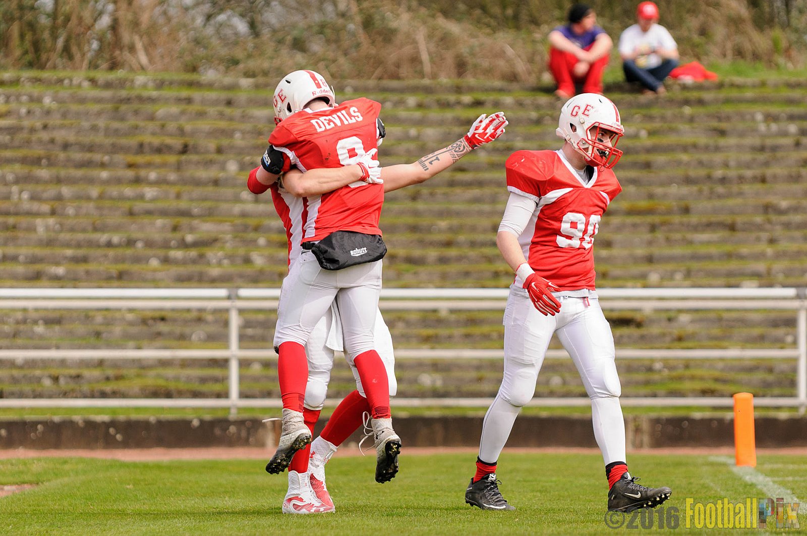 Pre-Season Game Gelsenkirchen Devils vs. Trier Stampers - 02.04.2016 Pre-Season Game: Gelsenkirchen Devils vs. Trier Stampers (34:6)