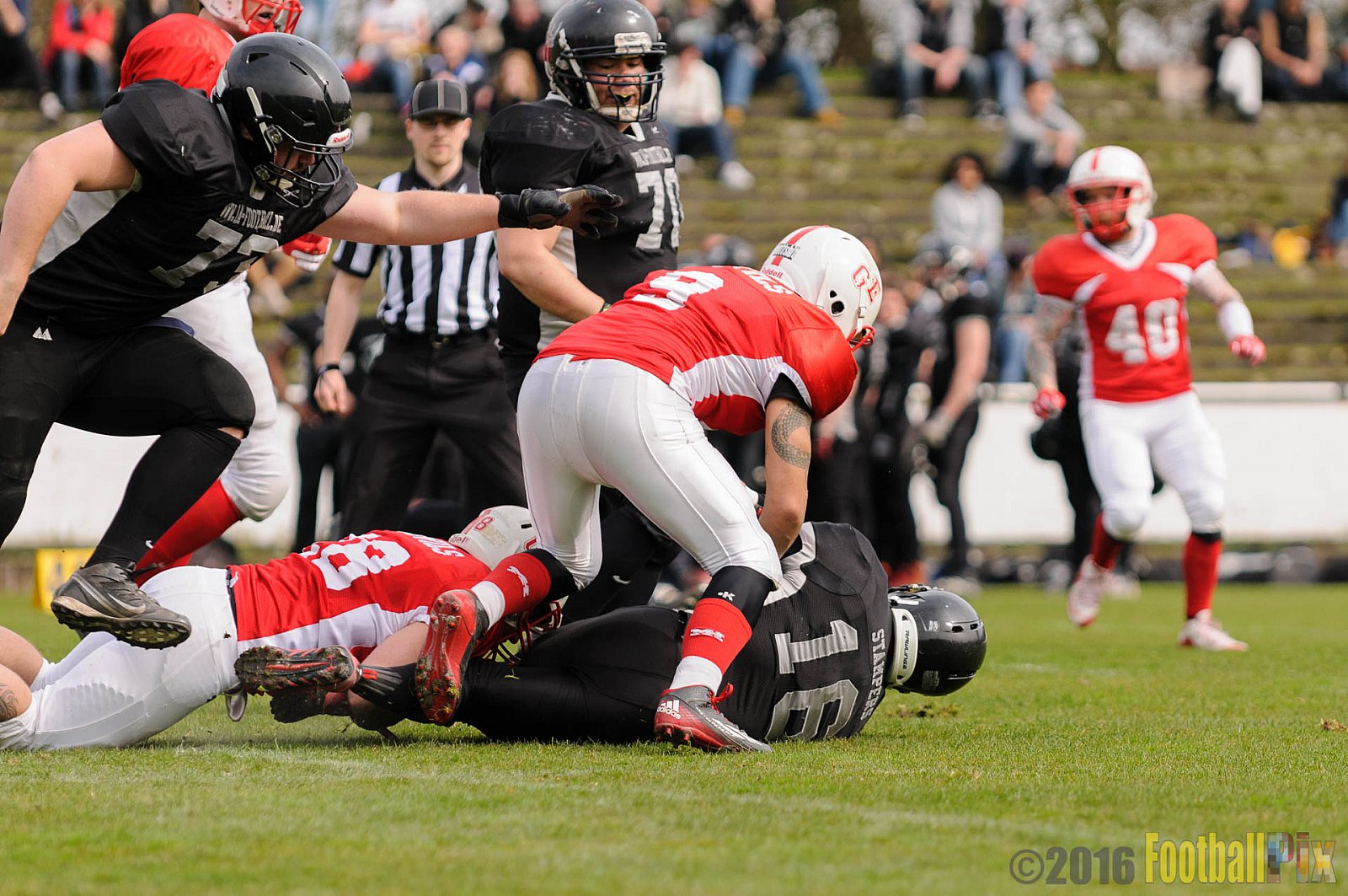 Pre-Season Game Gelsenkirchen Devils vs. Trier Stampers - 02.04.2016 Pre-Season Game: Gelsenkirchen Devils vs. Trier Stampers (34:6)