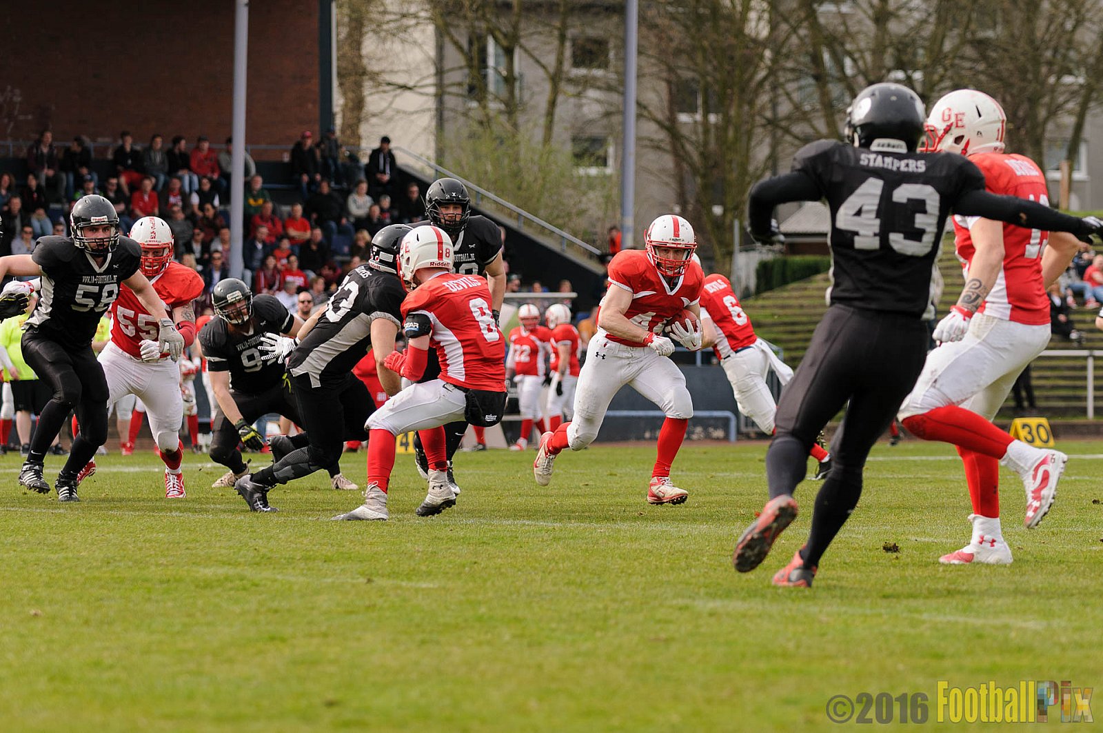 Pre-Season Game Gelsenkirchen Devils vs. Trier Stampers - 02.04.2016 Pre-Season Game: Gelsenkirchen Devils vs. Trier Stampers (34:6)