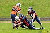 Recklinghausen Chargers vs. Sauerland Mustangs - 16.04.2016 LL NRW: Recklinghausen Chargers vs. Sauerland Mustangs (12:7)