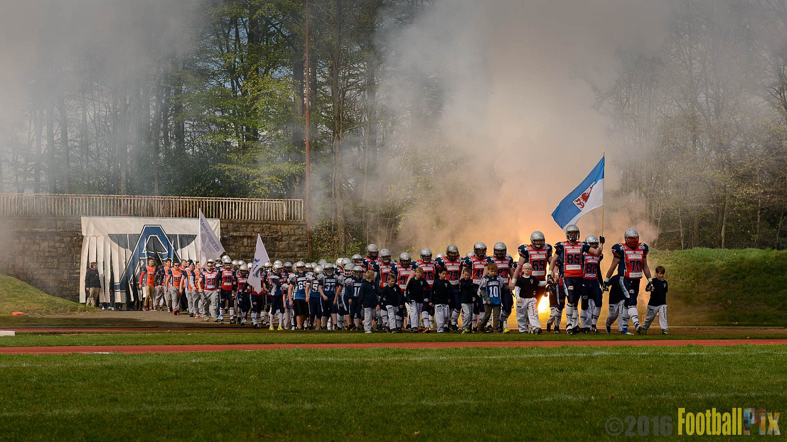 Remscheid Amboss vs. Langenfeld Longhorns - 17.04.2016 RL NRW: Remscheid Amboss vs. Langenfeld Longhorns (32:24)