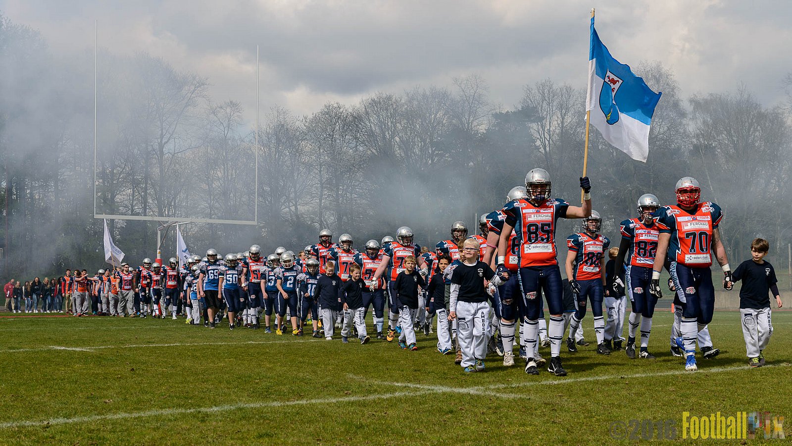 Remscheid Amboss vs. Langenfeld Longhorns - 17.04.2016 RL NRW: Remscheid Amboss vs. Langenfeld Longhorns (32:24)
