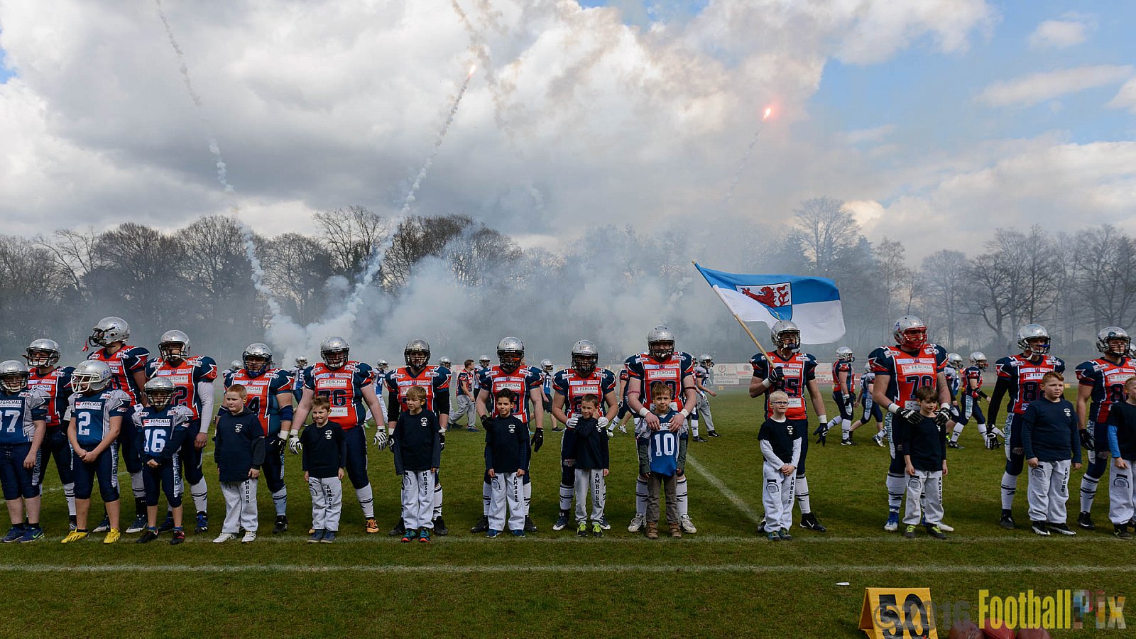 Remscheid Amboss vs. Langenfeld Longhorns - 17.04.2016 RL NRW: Remscheid Amboss vs. Langenfeld Longhorns (32:24)
