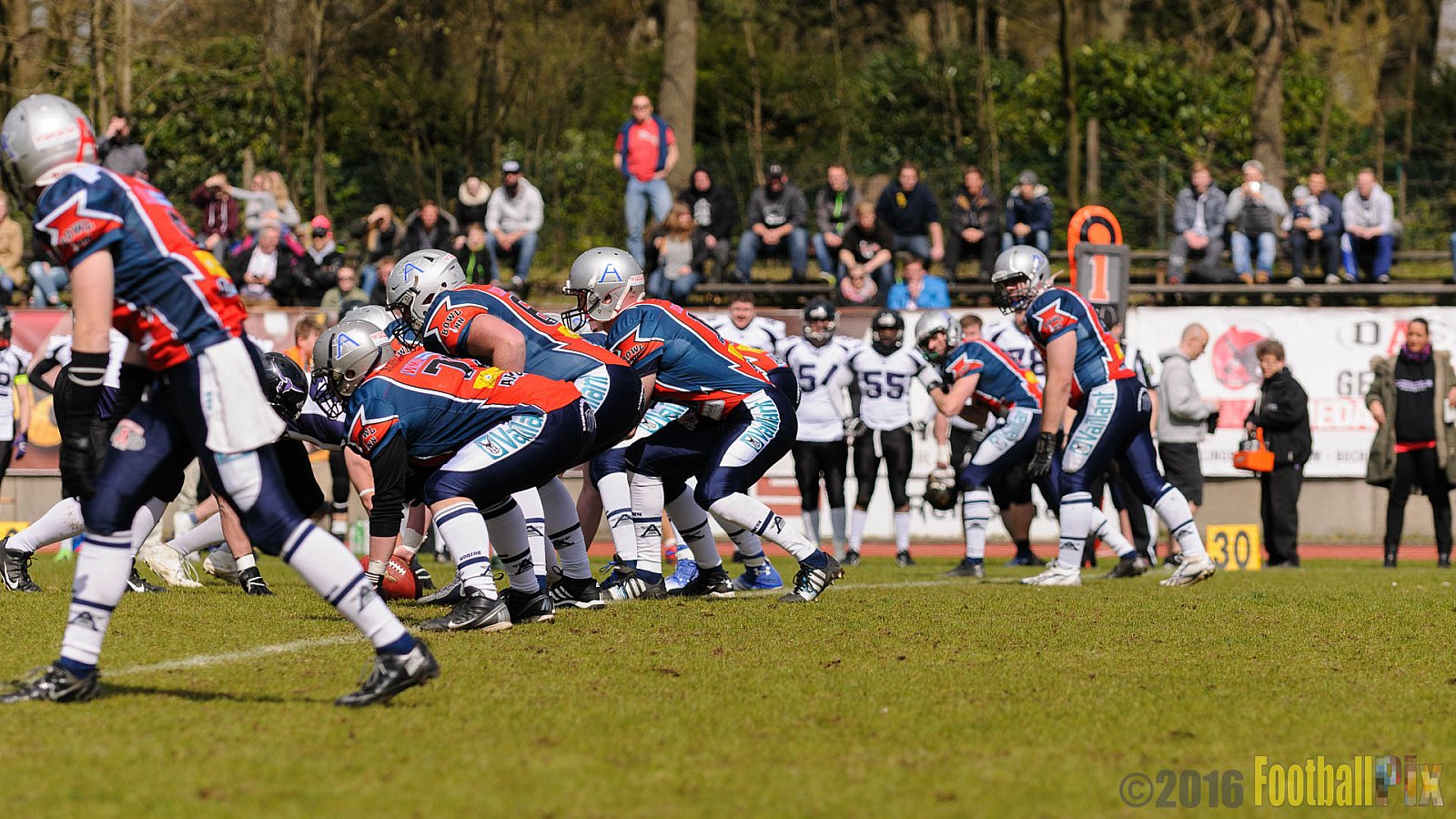 Remscheid Amboss vs. Langenfeld Longhorns - 17.04.2016 RL NRW: Remscheid Amboss vs. Langenfeld Longhorns (32:24)
