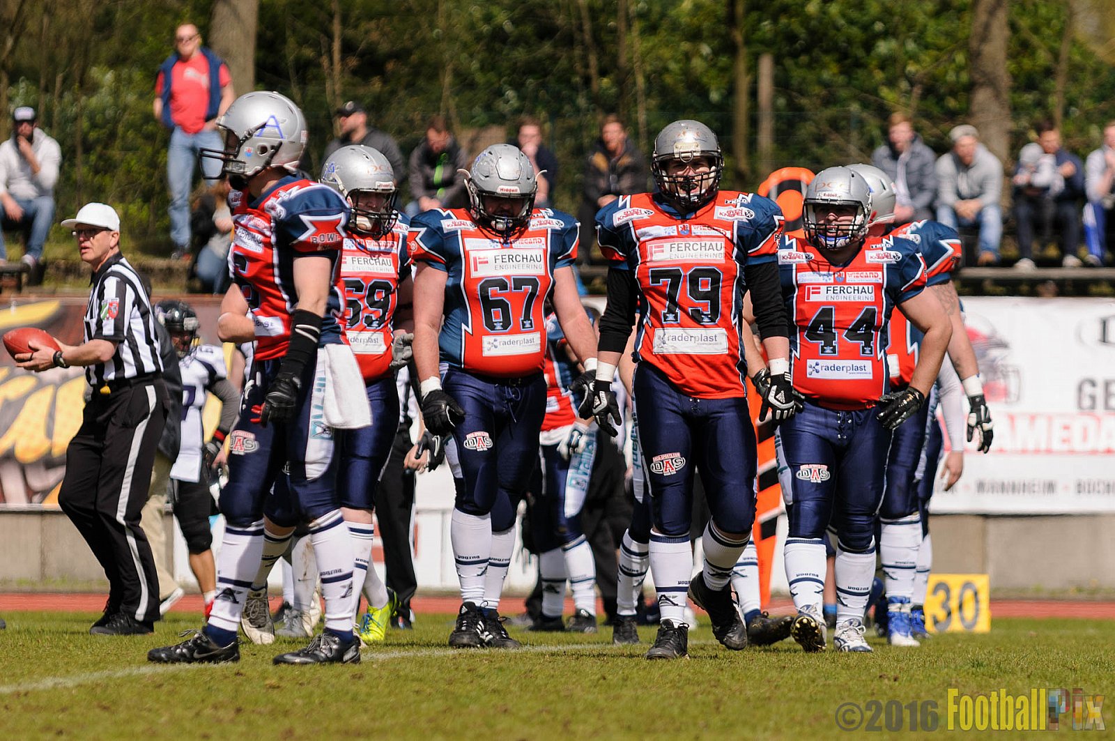 Remscheid Amboss vs. Langenfeld Longhorns - 17.04.2016 RL NRW: Remscheid Amboss vs. Langenfeld Longhorns (32:24)