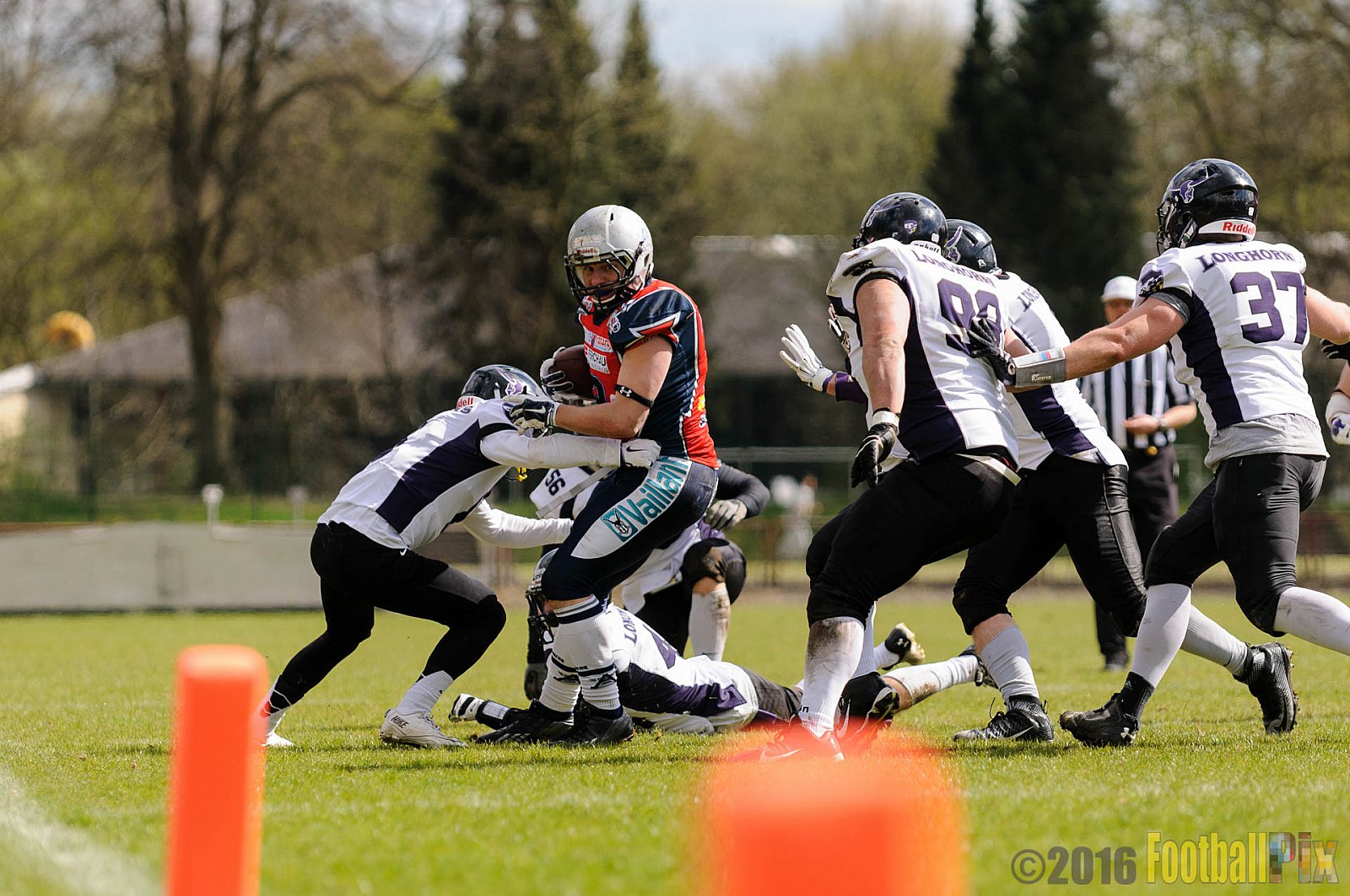 Remscheid Amboss vs. Langenfeld Longhorns - 17.04.2016 RL NRW: Remscheid Amboss vs. Langenfeld Longhorns (32:24)