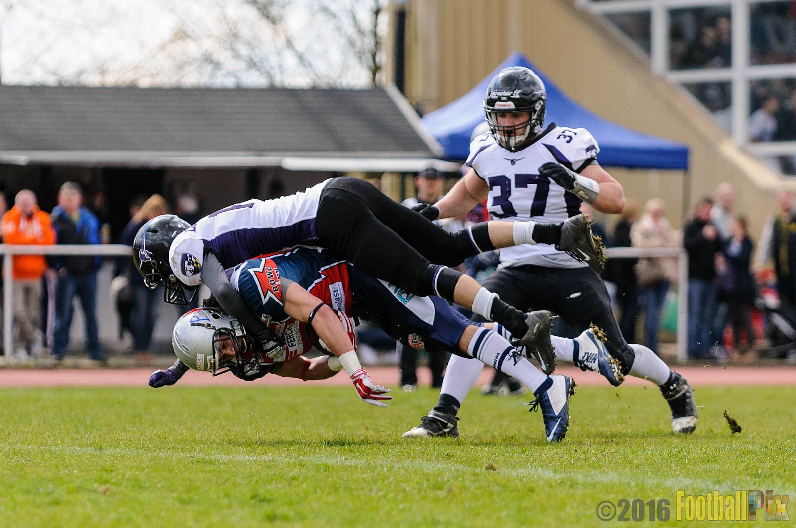 Remscheid Amboss vs. Langenfeld Longhorns - 17.04.2016 RL NRW: Remscheid Amboss vs. Langenfeld Longhorns (32:24)