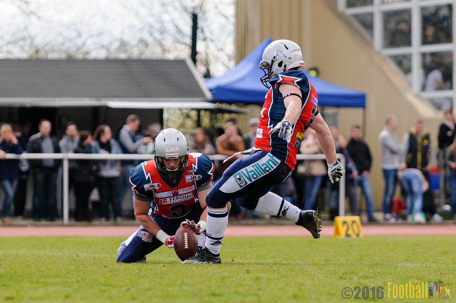 Remscheid Amboss vs. Langenfeld Longhorns - 17.04.2016 RL NRW: Remscheid Amboss vs. Langenfeld Longhorns (32:24)
