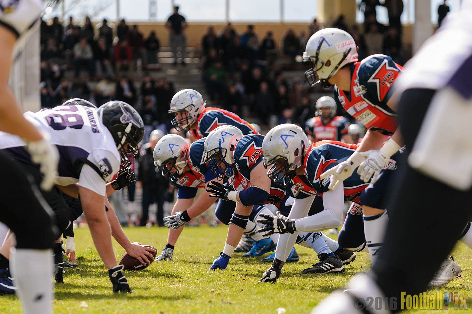 Remscheid Amboss vs. Langenfeld Longhorns - 17.04.2016 RL NRW: Remscheid Amboss vs. Langenfeld Longhorns (32:24)