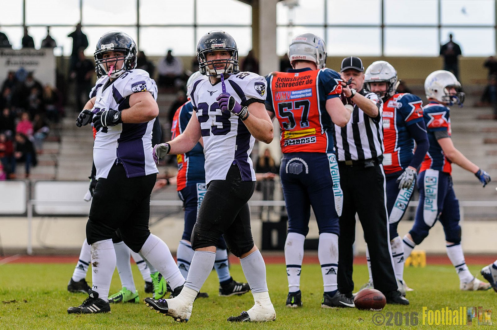 Remscheid Amboss vs. Langenfeld Longhorns - 17.04.2016 RL NRW: Remscheid Amboss vs. Langenfeld Longhorns (32:24)