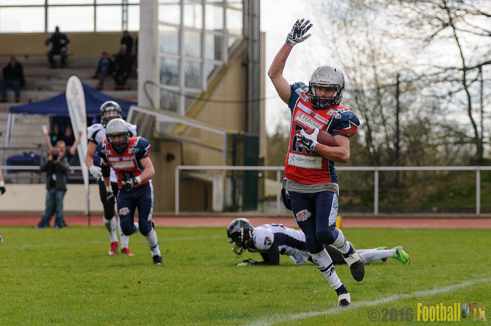 Remscheid Amboss vs. Langenfeld Longhorns - 17.04.2016 RL NRW: Remscheid Amboss vs. Langenfeld Longhorns (32:24)