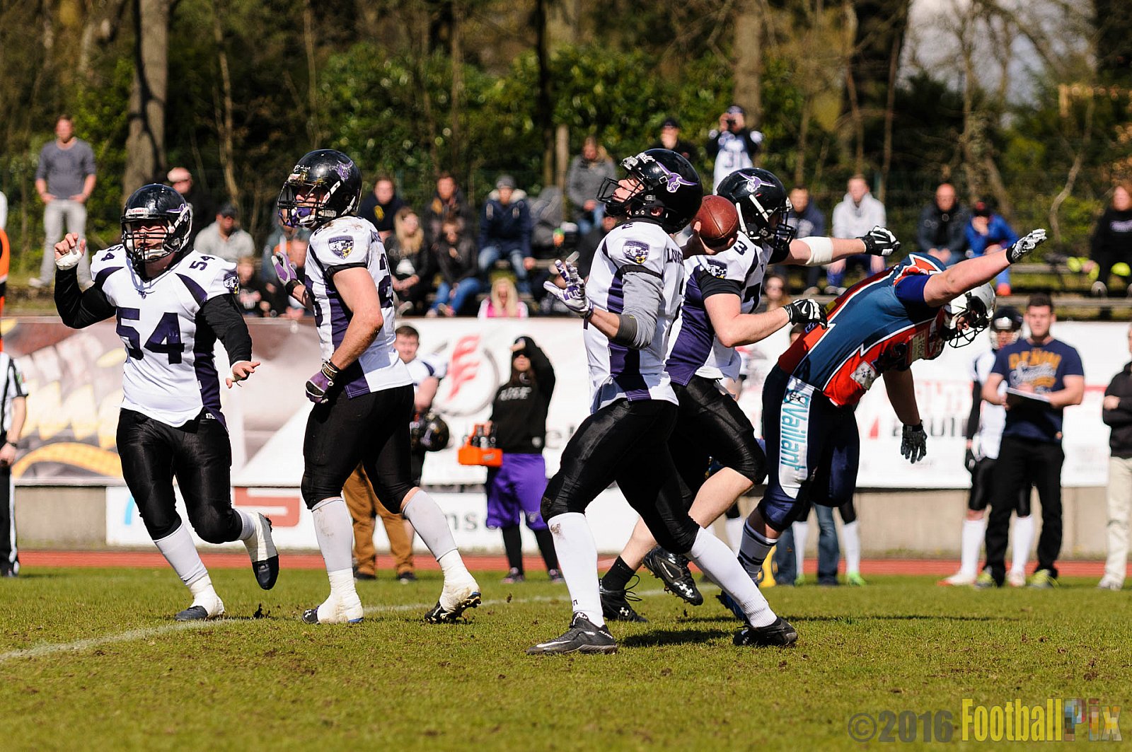 Remscheid Amboss vs. Langenfeld Longhorns - 17.04.2016 RL NRW: Remscheid Amboss vs. Langenfeld Longhorns (32:24)