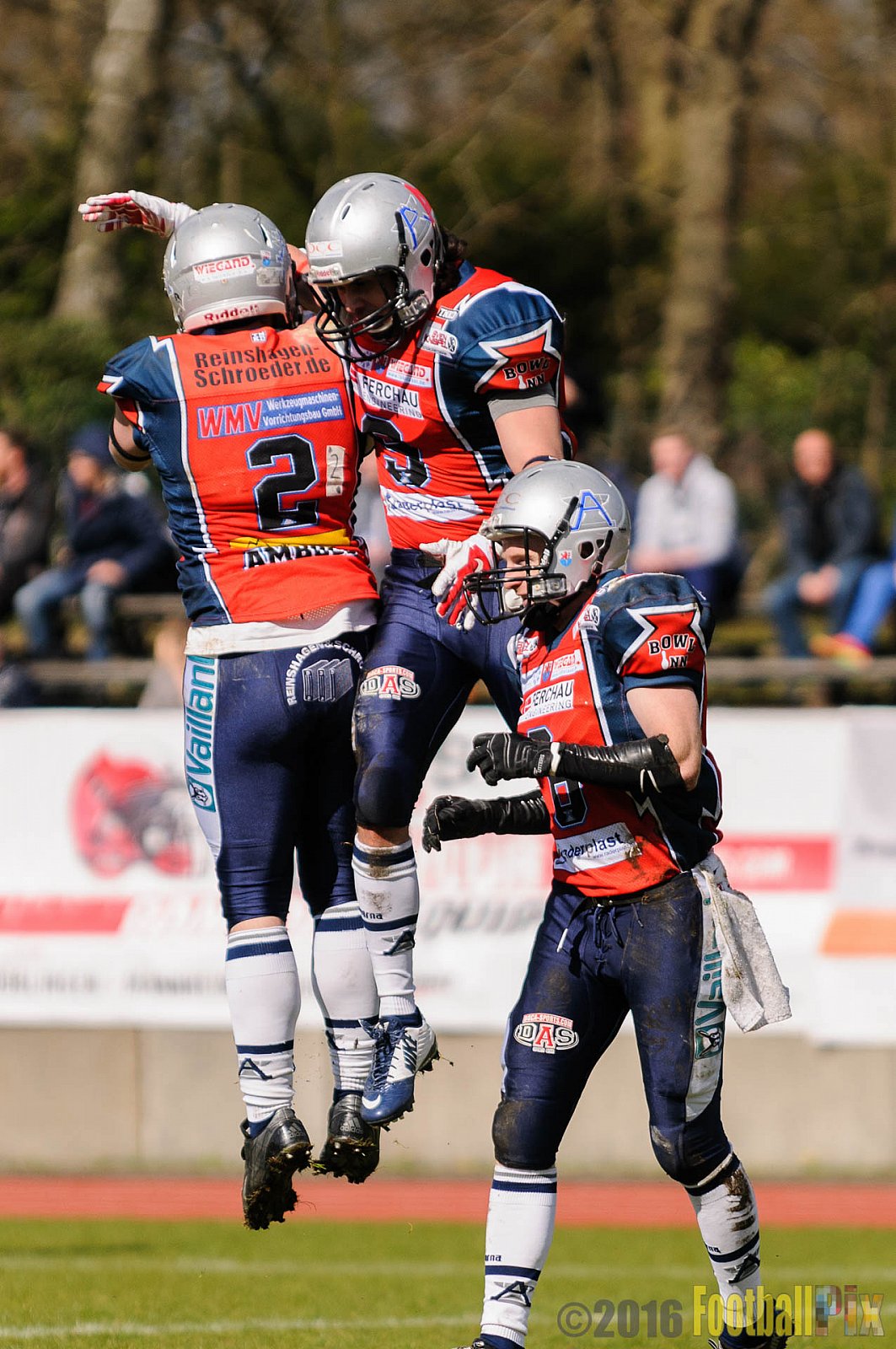 Remscheid Amboss vs. Langenfeld Longhorns - 17.04.2016 RL NRW: Remscheid Amboss vs. Langenfeld Longhorns (32:24)