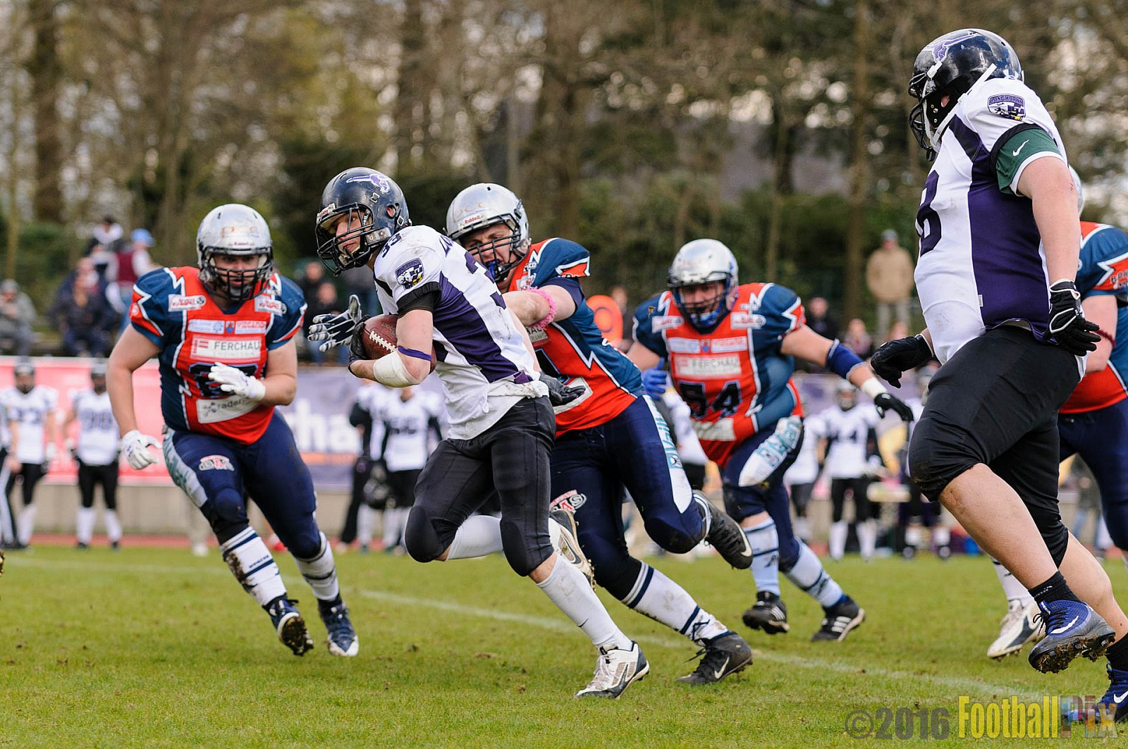 Remscheid Amboss vs. Langenfeld Longhorns - 17.04.2016 RL NRW: Remscheid Amboss vs. Langenfeld Longhorns (32:24)