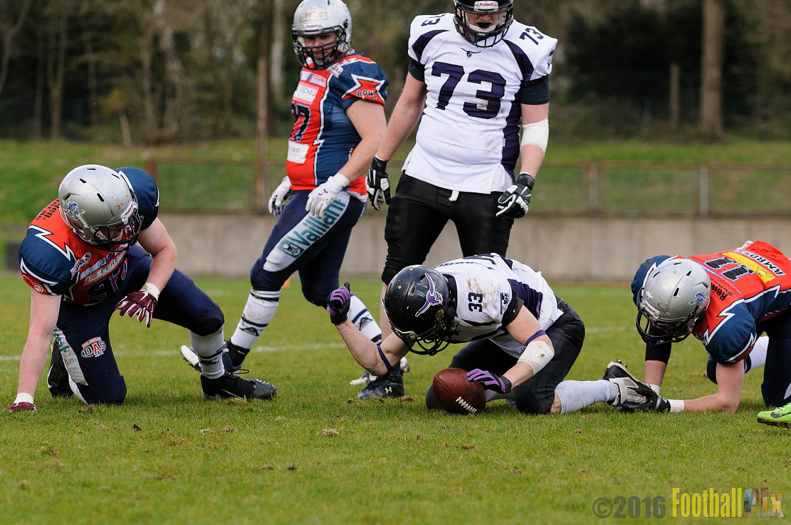 Remscheid Amboss vs. Langenfeld Longhorns - 17.04.2016 RL NRW: Remscheid Amboss vs. Langenfeld Longhorns (32:24)