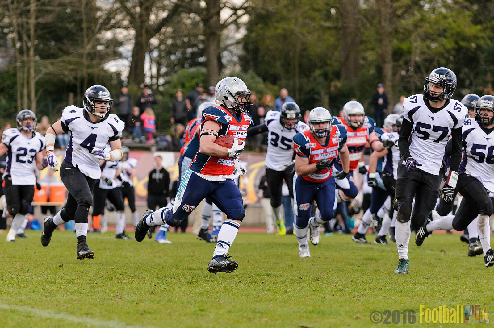 Remscheid Amboss vs. Langenfeld Longhorns - 17.04.2016 RL NRW: Remscheid Amboss vs. Langenfeld Longhorns (32:24)