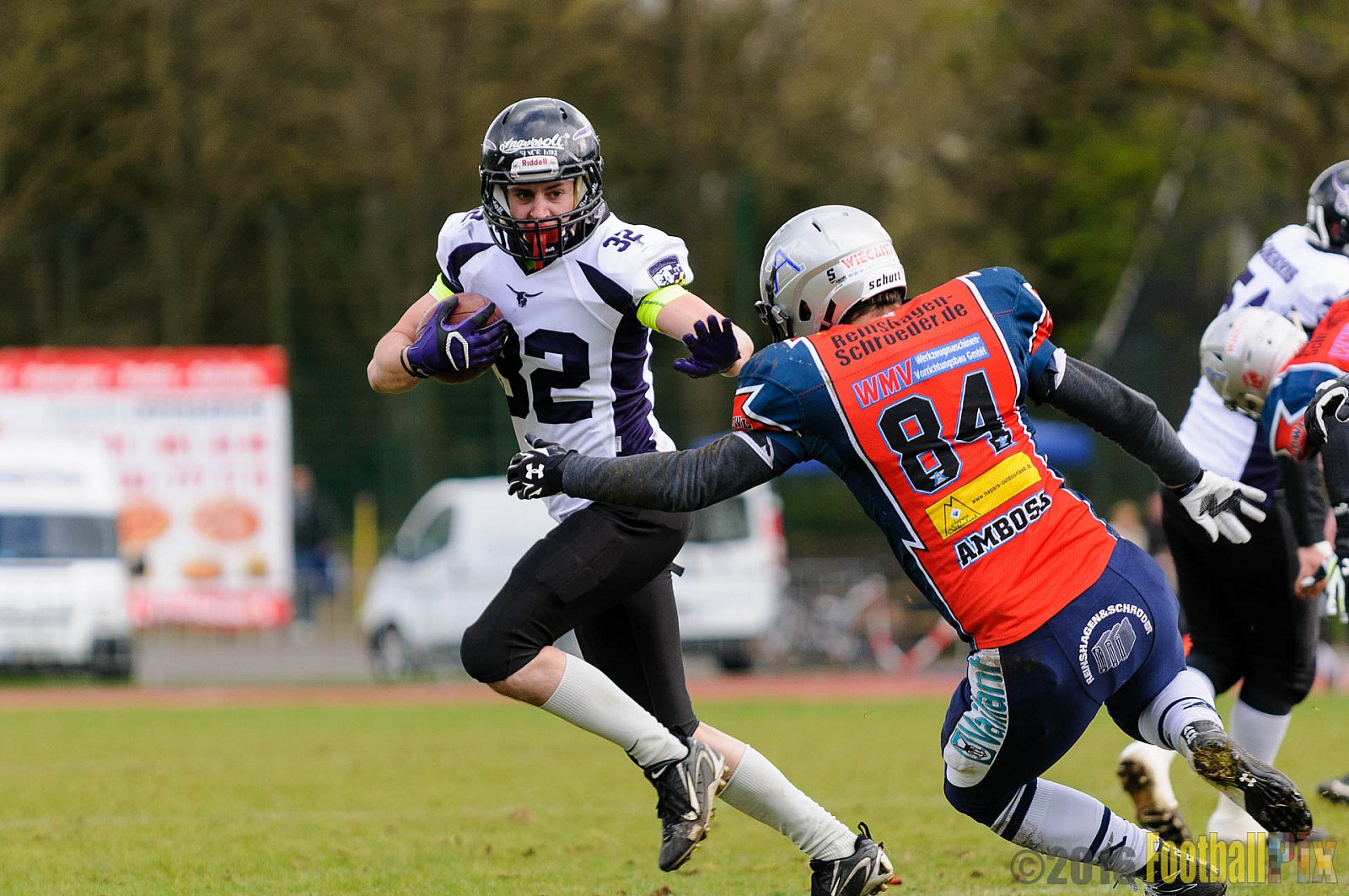 Remscheid Amboss vs. Langenfeld Longhorns - 17.04.2016 RL NRW: Remscheid Amboss vs. Langenfeld Longhorns (32:24)